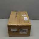 TUTOTAK Narrow Bookshelf, 8-Tier Bookcase, Spine Book Shelf for Small Space, Corner Standing Shelf for Living Room, Office, Study, Entryway, Rustic Brown BS06BB008