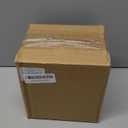 Golden Square Vintage Brass & Clear Glass Decorative Box Home Decor, Small Jewelry Case Box Organizer with Latching Lid, 5x5x3in