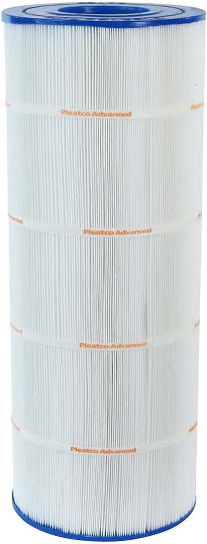 Pleatco PA120-EC Pool Filter Cartridge Replacement for Unicel: C-8412, Filbur: FC-1293, OEM Part Numbers: CX1200-RE, White