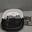 Medical king Foot Spa with Heat and Massage and Jets Includes A Remote Control A Pumice Stone Collapsible Massager with Bubbles and Vibration