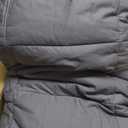 Summer Lightweight Wool Comforter Queen Size, 100GSM Thin Duvet Insert, Noiseless Cotton Shell, Breathable Light Down Alternative Comforter(Dark Gray)