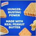 Lance Sandwich Cookies, Nekot Peanut Butter, 20 Individually Wrapped Packs, 6 Sandwiches Each (EXP 09/27/25)