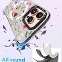 Toycamp for iPhone 16 Pro Case Compatible with Magsafe - Cute Design 360 Magnetic Ring Holder Stand Kickstand Funny Garden Girly Pretty Fashion TPU Phone Covers for Women Tenn Girls