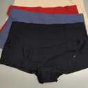 CUTE BYTE Womens Seamless Boy Shorts Underwear Soft Stretch No Show Boxer Shorts Briefs Panties for Ladies 4 Packs (M)