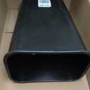 Rubbermaid Commercial Wastebasket Trash Container, 41QT/10.25 GAL, Plastic, Black, Stackable Trash Can for Bedroom/Bathroom/Office, Fits Under Desk/Sink/Cabinet