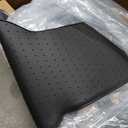 LASFIT Floor Mats for Dodge Ram 1500 2013-2018 & 1500 Classic 2019-2024 Quad Cab Bench Seat(Not for Bucket Seat & Vinyl Flooring), All Weather TPE Custom Fit Car Mats Floor Liners 1st & 2nd Row, Black