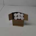 Comfyanno Under Door Draft Stopper - Bottom Door Gap Filler & Seal - Windproof Coating Cover - Fits 30 to 36 Door - Block Noise, Sound, Cold Air, Light, Wind - Easy Install Draft Blocker - White (36 Inch (Pack of 3))