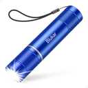 Blukar Flashlight Rechargeable, High Lumens Flashlight, Super Bright Small LED Flash Light- Zoomable, Adjustable Brightness, Long Lasting for Camping, Outdoors and Home Emergency-Blue (1 Pack)