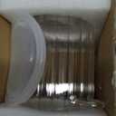 24 FL OZ Airtight Glass Jars with Bamboo Spoons Lids Overnight Oats Container Decorative Coffee Bar Food Storage Jar Cereal Nuts Salts Coffee Tea Flour Sugar Container Spice Jars (2Pack)