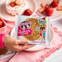 Lenny & Larry's Protein Cookie, [Strawberry Shortcake], Chewy Soft Baked, 16g Plant Protein, Vegan, Non-GMO, High Fiber, 4 Ounce Cookie (Pack of 12) (EXP 03/07/26)