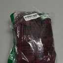 Leather Look Couch Cushion Covers Sofa Seat Slipcovers Sets Couches Furniture Protector for Sectional Armchair Loveseat Pets Kids Stretch Spandex Fabric (1 Cushion Armchair, Burgundy)