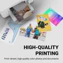VersaInk-nano HP 65 MS MICR Black Ink Cartridge for Check Printing & VersaInk-Nano 65 CS Tri-Color Ink Cartridge Combo Pack