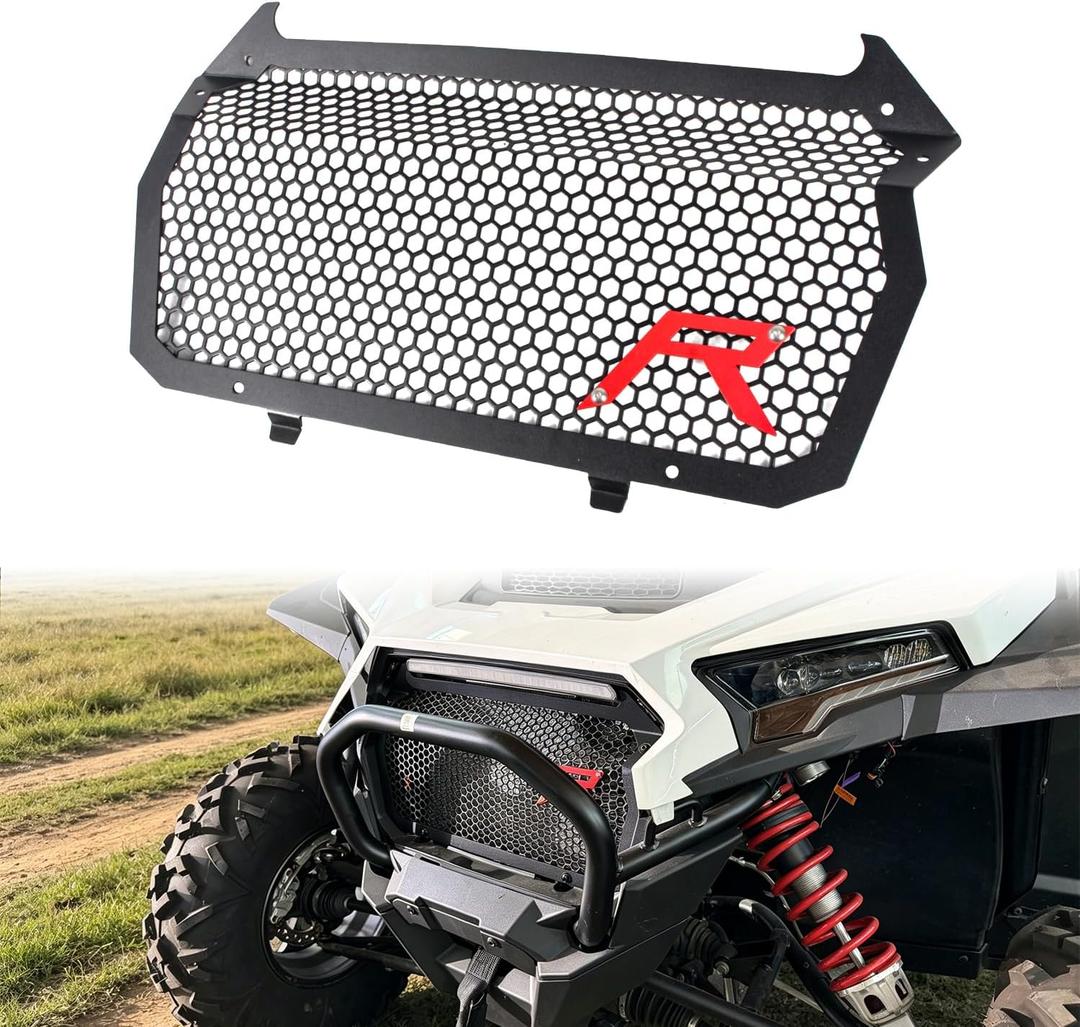 Front Iron Grill Compatible with 2024 2025 Polaris RZR XP/ XP4 1000