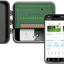 Soildrops AI Smart Sprinkler Controller, 8-Zone WiFi Irrigation Controller for Indoor & Outdoor Use, DIY Garden & Lawn Watering Kit, App-Based Auto Watering