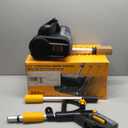 HEINPRO Cordless Snow Shovel Compatible with DeWalt 20V Max Battery, 11" Electric Snow Blower w/ 20FT Max Throw & Adjustable Handle, Snow Thrower for Driveway, Deck, Patio, Steps(Tool Only) (Black (Battery and charger not included))