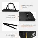 SKYSPER 30L Gym Duffel - Sports Bag Small with Wet Pocket for Sport, Travel, Fitness & Workout Men Women(Black)