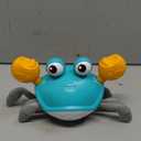 Crawling Crab Baby Toy Fantastic Creatures Toys Infant Sensory Tummy time Toys 3 4 5 6 7 8 9 10 11 12 Babies boy Girl Learning Crawl 3-6 6-12 Walking Toddler Gifts for 36 Months Old (Green)