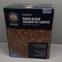 Worm Nerd WN64 11LB Dried Black Soldier Fly Larvae Non-GMO High Protein and Calcium Treat for Chickens, Birds, Reptiles, Amphibians, Fish