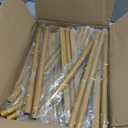 Youbetia Arch Backdrop Stand - Wedding Arch Balloon Arch Stand, Gold Wedding Arch Frame, Round Top Archs for Party Birthday Graduation Ceremony Baby Showers Decoration, 7FT