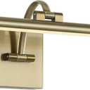 DESOOP Picture Lights for Wall Hard-Wired Antique Bronze Picture Lighting Dimmable Art Light LED Gallery Lighting for Wall Portrait Artwork 15.75 inch 7W 2700K