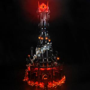 Light Kit for Lego 10333, Decor Lighting Compatible with Lego 10333 Barad Dur Eye of Sauron Dark Tower Castle - ONLY Lights, NO Model