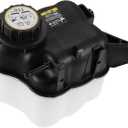 X AUTOHAUX Coolant Fluid Overflow Bottle Tank Reservoir AG1Z8A080 for Ford | for Ford Explorer 11-19, for Ford Taurus 08-19, with Cap, Plastic, Direct Fit Replacement