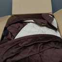 Sectional Couch Covers for Dogs 100% Waterproof Corner L Shaped Sofa Cover Pet Friendly Velvet Washable Anti Slip L Shape Modular Sofa Slipcover Protector with Pockets (Dark Brown, X-Large)