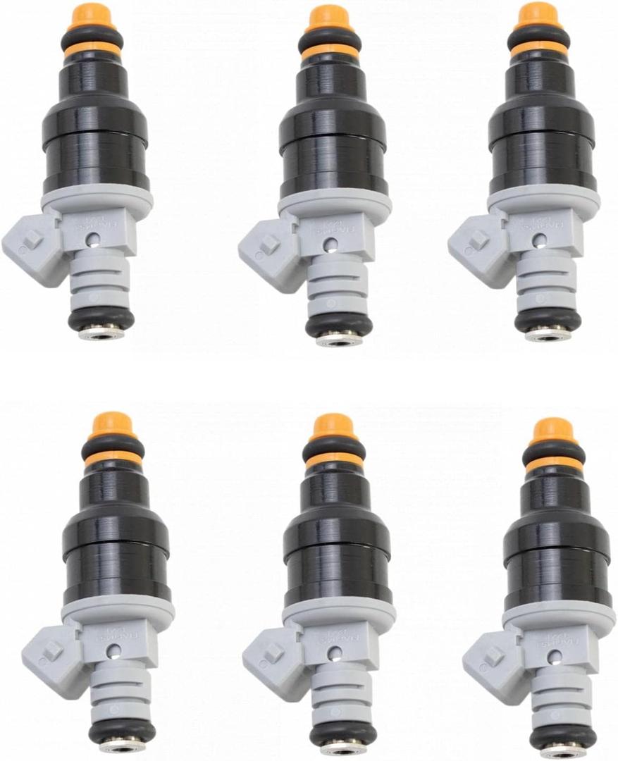TRQ Engine Fuel Injector 6 Piece Kit for Ford Lincoln Mazda Mercury New