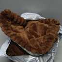 Smiry Fuzzy Couch Cover for Dogs, Non Slip Washable Pet Sofa Cover, Scratch Proof Hair Resistant Plush Sofa Slipcover, Pet Friendly Couch Cushion Protector for Cat, Brown, 27.6" x 47"
