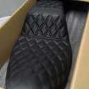 Artudatech Rider Passenger Seat Front Rear Cushion Black For Harley-Davidson Street Glide EFI FLHX 2008-2023, For Harley Road Glide Special FLTRXS 2015-2023 Road King Special FLHRXS 2017-2023