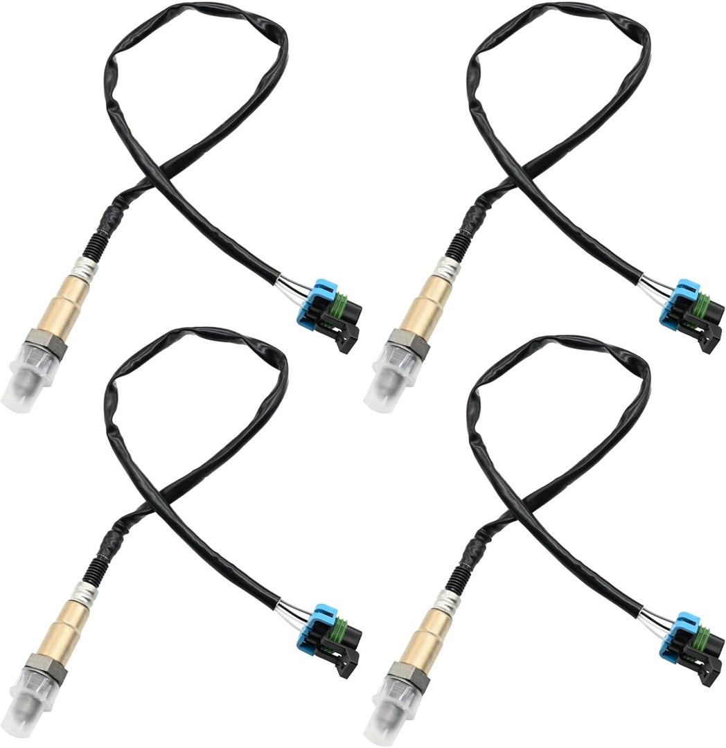 Air Fuel Ratio O2 Oxygen Sensor 234-4815 234-4816 for 2009 2010 2011 GMC Acadia Chevrolet Chevy Traverse Buick Enclave 3.0L 3.6L Upstream & Downstream
