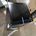 Midea WHD-113FB1 Double Door Mini Fridge with Freezer for Bedroom Office or Dorm with Adjustable Remove Glass Shelves Compact Refrigerator, 3.1 cu ft, Black