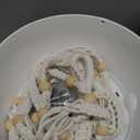 Hanging Planters for Indoor Plants, 2 Pack 10 Inch Self Watering Hanging Pots for Plants with Drainage Holes, Indoor Outdoor Hanging Flower Pots for Home Garden Ceiling Decor (White)