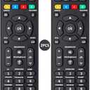(Pack of 2) Universal TV Remote Control Replacement for TCL, Samsung, Insignia, LG, Hisense, Sony, Philips, Vizio, Sharp, Panasonic, Sanyo and Other Brands LCD LED 3D HDTV Smart TV Remote