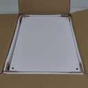 66in Tall Bookshelf 6-Tier Small Narrow Bookcase, Skinny Book Shelf for Small Space, Farmhouse Slim Shelf with Storage, Wood Freestanding Display Thin Bookshelves for Living Room, Office, White