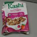 Kashi Breakfast Cereal, Organic, Fiber Cereal, Berry Fruitful, 17.2oz Box (1 Box) Exp. 01/08/27