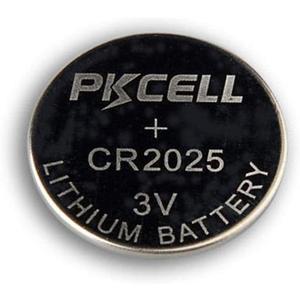 PK Cell CR2025-5B 3.0V Multipurpose Flat Lithium Manganese Battery44; Pack of 5