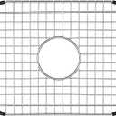 Serene Valley Sink Grid 18-1/8" L x 13-3/8" W, Centered Drain with Corner Radius 3-1/2", NDG1813C