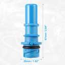uxcell No.7L3Z6A666A PCV Valve Fitting for Ford E-150 E-250 E-350 F-150 F-250 F-350 Crown Victoria Exhaust Positive Crankcase Ventilation Valve Fittings Blue