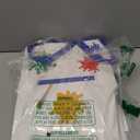 Maitys 16 Pack Apron Shape Art Paint Party Favor Bags Colorful Paint Splatter Paper Goodie Treat Bag with Handle for Art Themed Birthday Party Back to School Gift Baby Shower Supplies