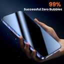 UniqueMe for iPhone 16 / iPhone 15 Screen Protector - [Military Grade Shatterproof & 9H+ Hardness] Screen Protector 15/16 Tempered Glass Full Coverage Protection, Easy Installation, 2 Packs