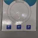 Combuh 2Pack Rechargeable Closet Lights Motion Sensored, Battery Powered Shower Lamp with Remote, Dimming Timing Cordless Ceiling Light Fixture for Pantry Laundry Bathroom Hallway, 7.48Inch, Round