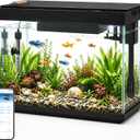 Vehipa Smart Fish Tank, 5 Gallon Aquarium Kit Ultra-White Glass