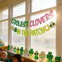 2 x St. Patrick's Day Decoration - The Cutest Clovers in the Patch Banner, St Patricks Day Classroom Decorations, March Bulletin Board Decorations