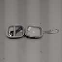  Earbud Case, AirPods Pro 2nd /3/2/1 Generation Case Portable Carrying Case Small Storage Bag, Earphone Accessories Organizer Hard EVA Shockproof Cover with Carabiner Clip,
Grey Pink Rose