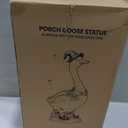 GIGALUMI 20" Halloween Witch Porch Goose for Outdoor Halloween Decorations