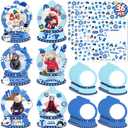36PCS Christmas Snow Globe Picture Frame Ornaments Crafts Kit, DIY Xmas Photo Bulk Decorations for Winter Holiday Party Supplies Decor