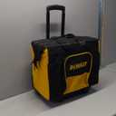 DEWALT Hard Bottom Heavy Duty Roller Tool Bag 21''x19''x10'' w/Front Pockets