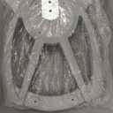 Ergonomic Kids Desk Chair with Footrest & Height-Adjustable Seat, Multifunctional for Study, Work & Dining  Comfy Cushion & Smooth Wheels for Boys & Girls (Grey)