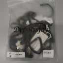 Women's 2 Piece Underwire Bra and Panty Sets Sexy Butterfly Floral Lingerie Set for Women (Black, S)